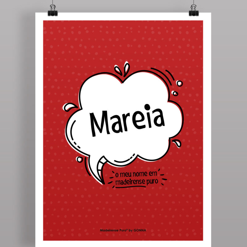 poster “O meu nome em Madeirense Puro®”(Elas)