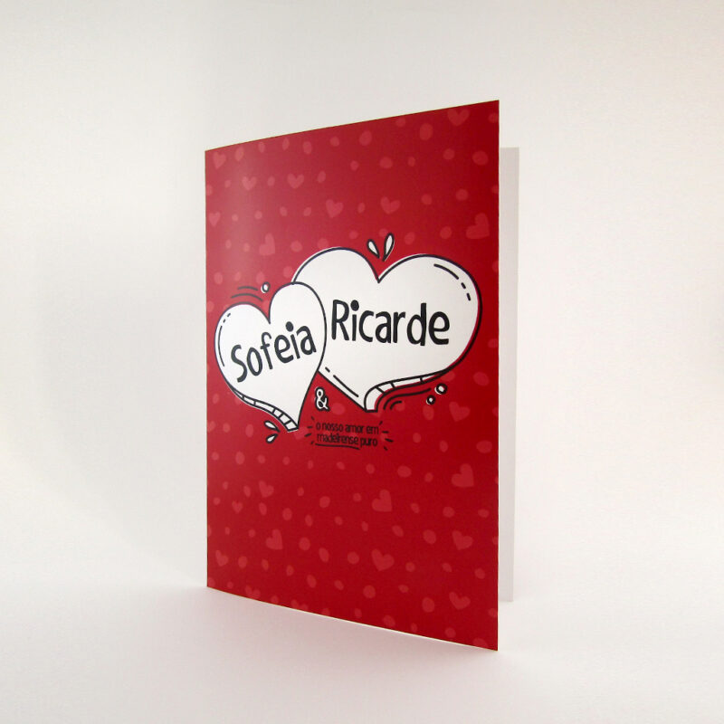 postal – “ESPECIAL: O nosso amor em Madeirense Puro®” (Ela e Ele)