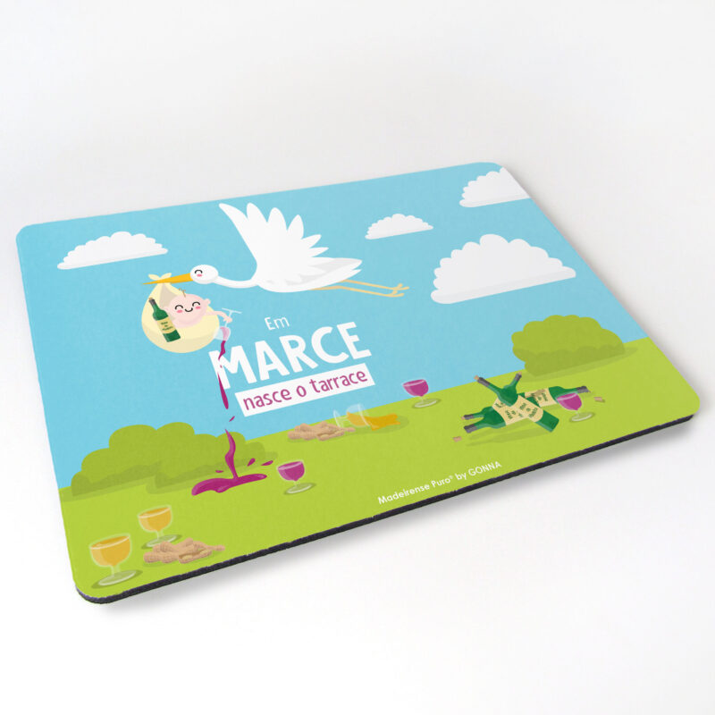 tapete de rato - “Em Marce nasce o …”